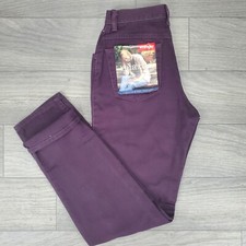NWT Vintage Wrangler Women's Size 6 M X 32 Relaxed Fit Denim Jeans Made In Usa 