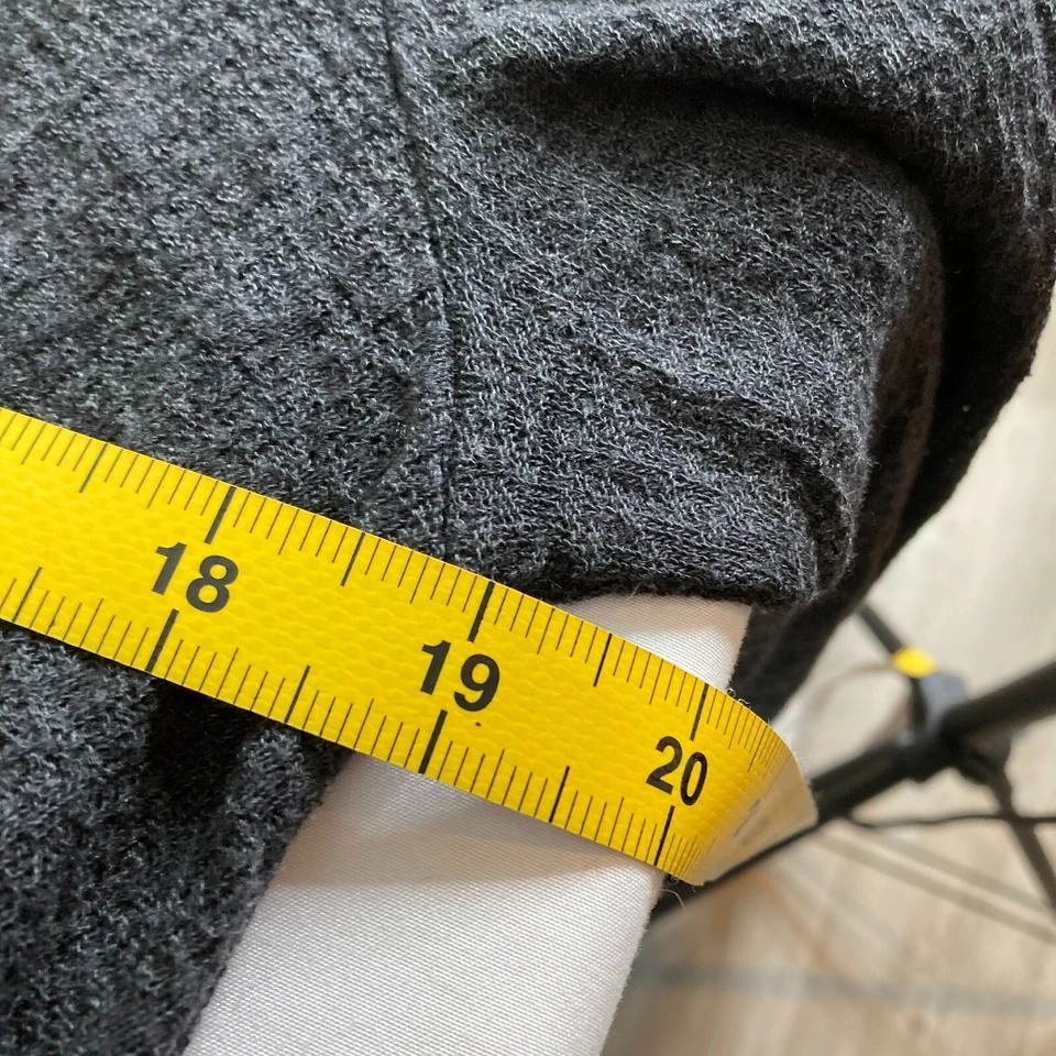 Top boho fluido drapeado mezcla de algodón suave gris para mujer Calypso St. Barths talla S Foto 4 de 4