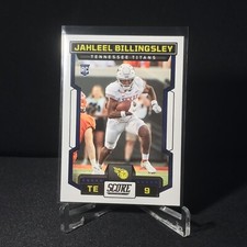 Jahleel Billingsley 2023 Score Football Rookie Card RC #397 Tennessee Titans NFL