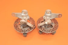 2005 05-07 TRX400EX 400EX OEM Front Steering Knuckle Spindle Set Wheel Hub Assy