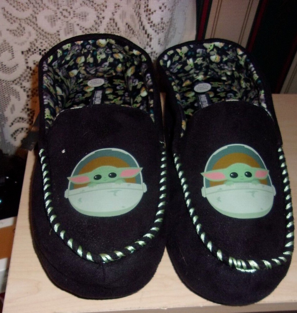 APL Pantofola mandaloriana da uomo Star Wars TAGLIA: XL (13 14) NUOVA CON ETICHETTE senza scatola