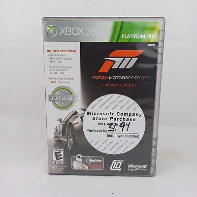 Forza Motorsport 3 Video Game Xbox 360 Platinum Hits Ultimate