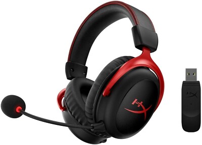 HyperX Cloud II Wireless Gaming Headset for PC, PS4, PS5*, Nintendo Switch