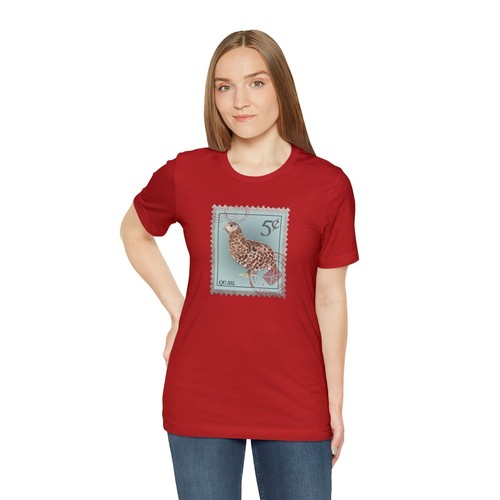Quail Postage Stamp Bird Shirt - Afbeelding 10 van 20