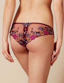 Agent Provocateur BLUEBELLE Brief M/3 NWT Burgundy Orig. $165 [B4]