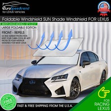 For Lexus Large Foldable Sun Shade Visor Windshield Cover Uv Protection Is Es Gs