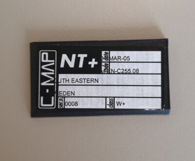 C-MAP NT+ SOUTH EAST. EN-C255 C-Card Marine Charts - Raymarine, Navman, Furuno