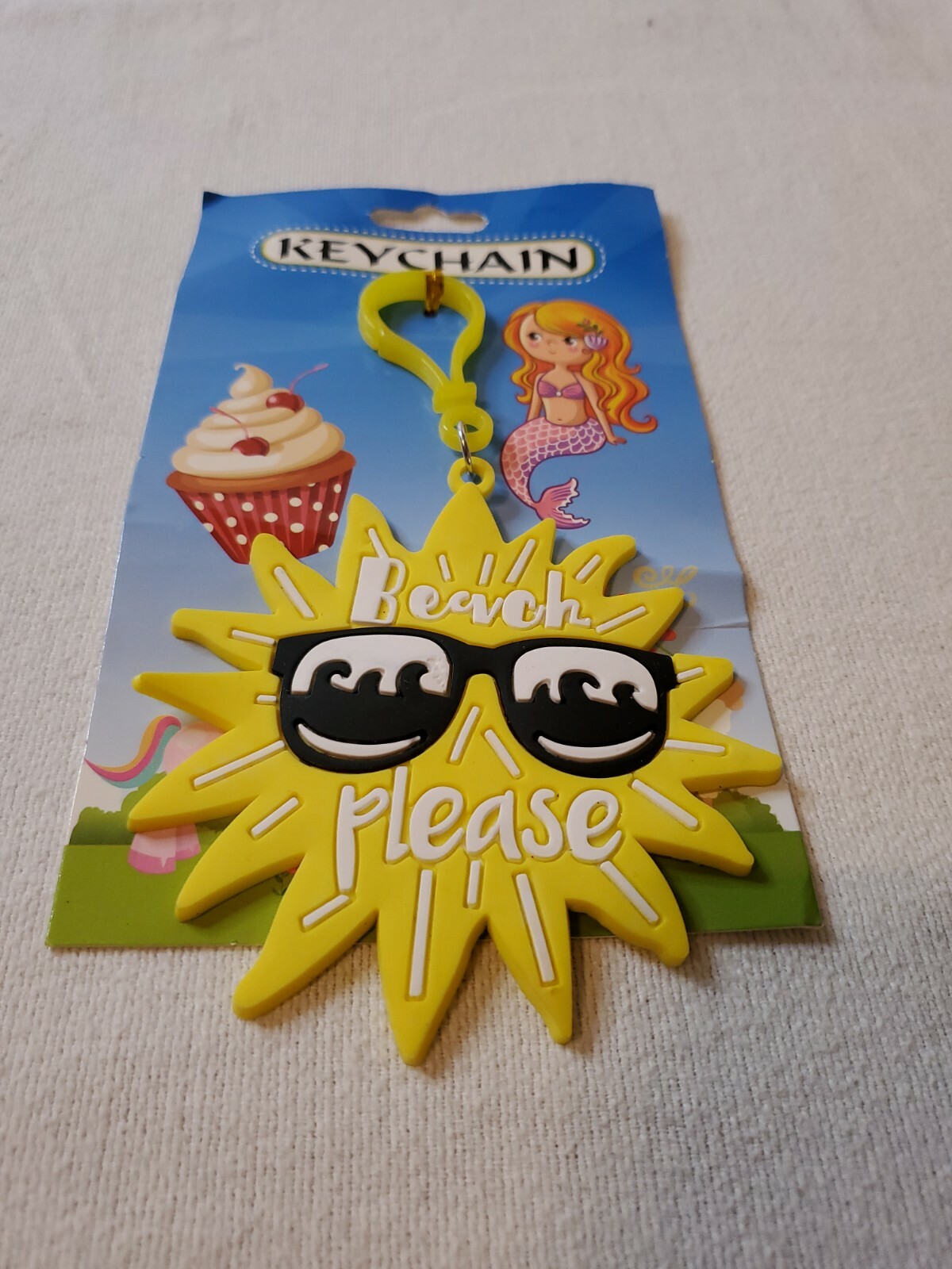 Keychain Sun Beach Please