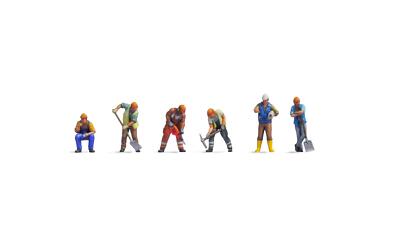 35050 Noch N, 1:160 Bauarbeiter, 3D-Master-Figuren,GMK Eisenbahn Modellbau Hobby