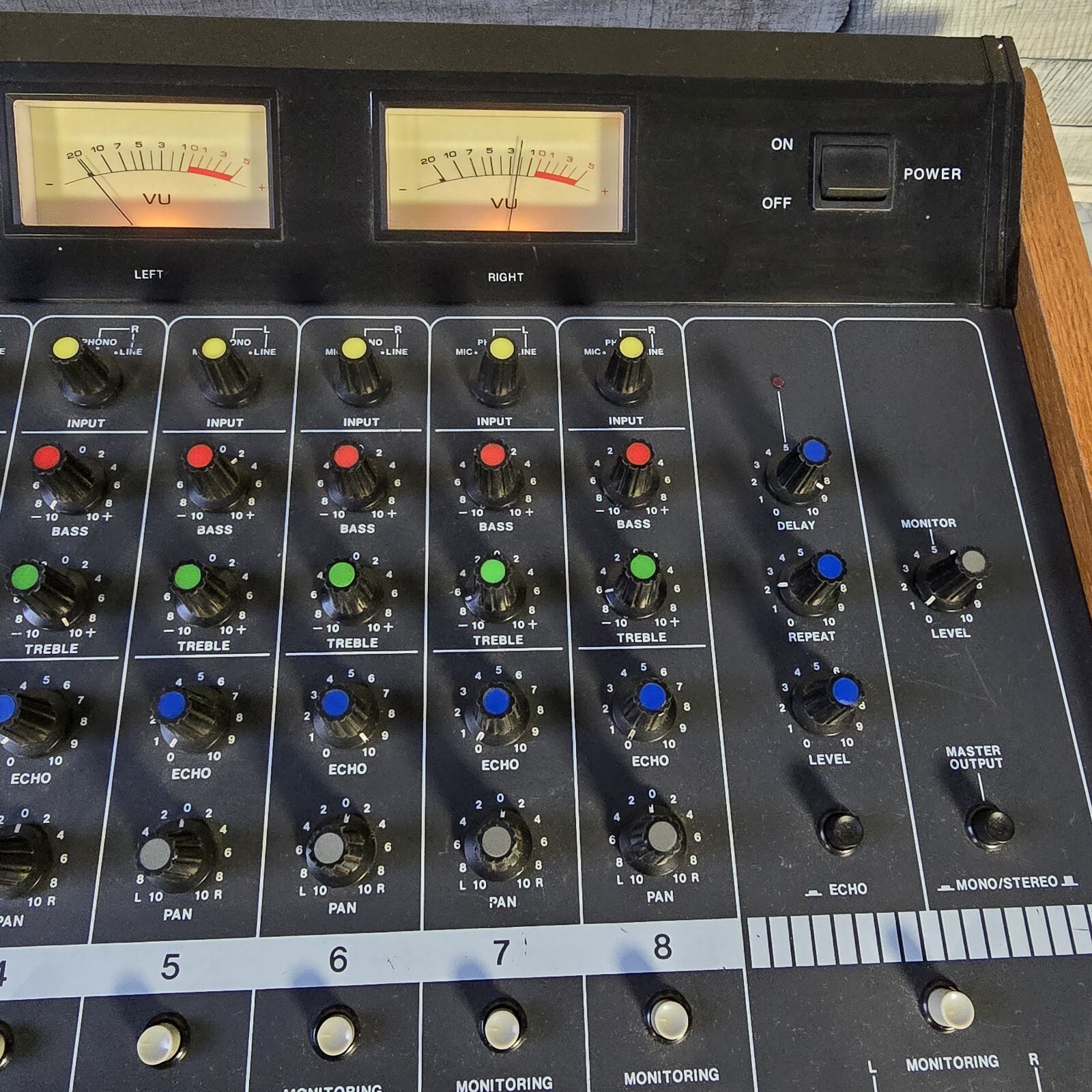 Roclab MX881 Audio 82 Mixer Vintage Echo Phonic Phonix Working eBay