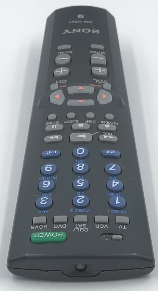 SONY RMV301 5Device Universal TV/ DVD Remote Control eBay