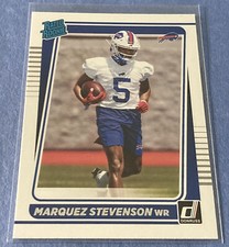 2021 Donruss Base Rated Rookies #300 Marquez Stevenson - Buffalo Bills