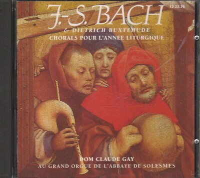Bach & Buxtehude    Chorales Pour L'Année Liturgique     1993 , CD