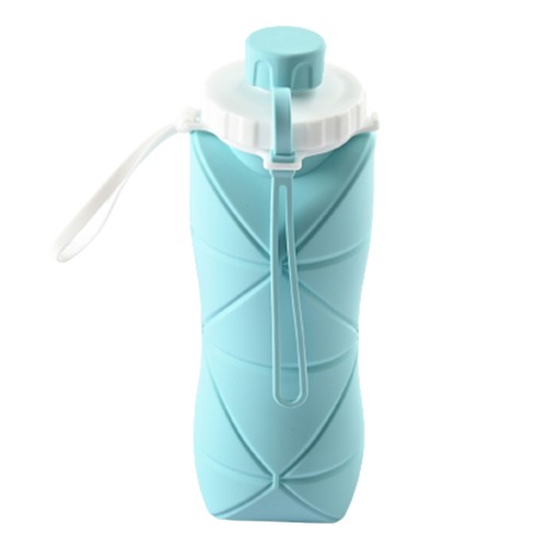 Foldable Special Collapsible Water Bottle Silicone Leak-proof Reusable Travel AU - Picture 6 of 16