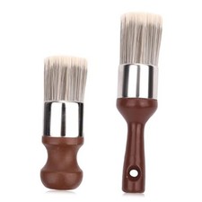 2pcs Leather Furniture Salve Brush, 2 Styles Ergonomic Leather Furniture