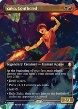 Zuko, Conflicted (Borderless) - Near Mint MTG Avatar: The Last Airbender