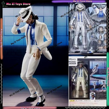 Michael Jackson Smooth Criminal Moonwalk Action Figure MJ Thriller Toy Gift