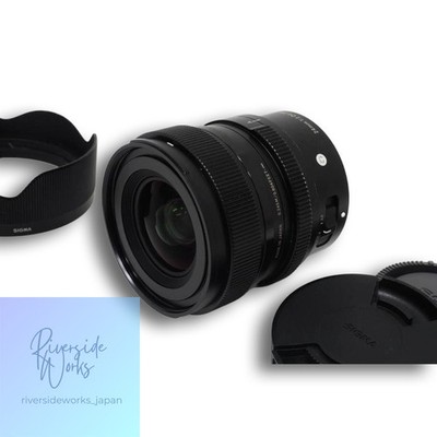 Sigma 24mm 1:2 DC DN Lens for Sony E Mount - Good Condition JP