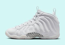 Nike Air Foamposite Little Posite One GS Triple White HQ1959-100 Kid's Women's