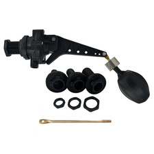1/2 - 1" Commercial NPT Float Valve 175°F 150 PSI High Temp w/ Easy-Clean Filter