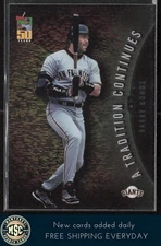 Barry Bonds 2001 Topps A Tradition Continues #TRC18 San Francisco Giants