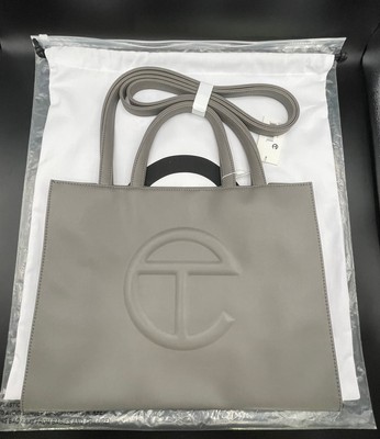 Telfar Medium Grey Shopping Bag TF-012-GY-M New