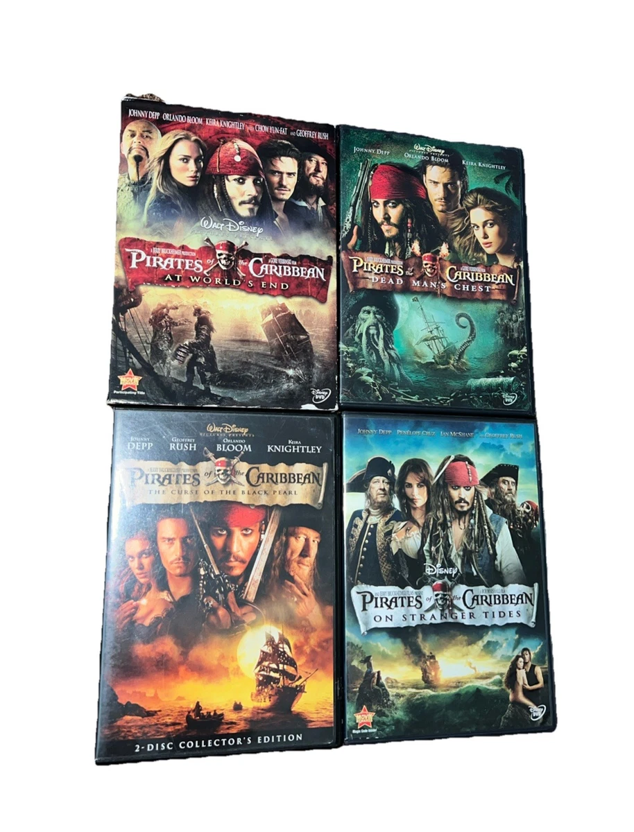 Collector's Edition Pirates of the Caribbean DVDs for sale | eBay