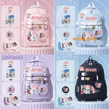 Puella Magi Madoka Magica Knapsack Student Zipper Backpack W/Bage PencilCase