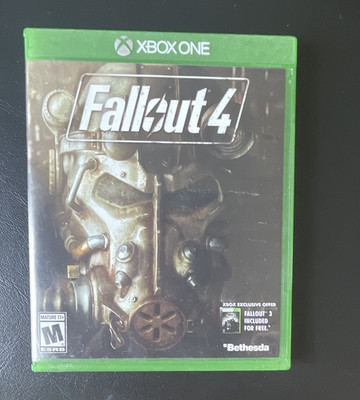 Bethesda Fallout 4 Xbox One Manual Included Season Pass Flyer M NTSC-U/C RPG