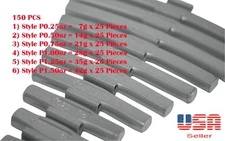 ASSORTMENT 150 Pcs CLIP-ON WHEEL WEIGHT BALANCE P 0.25 0.50 0.75 1.0 1.25 1.50z