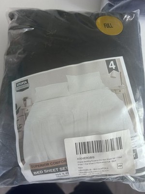 Utopia Bedding Full Sheet Set   4 Piece Bed Sheets for Full Size Bed, Soft