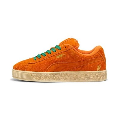 PUMA X CARROTS SUEDE XL SNEAKERS RICKIE ORANGE 39880001 MENS SIZE 9.5 MSRP $95,
