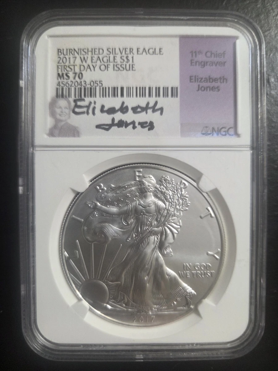 American Eagle MS 70 Graded 2017 Silver Bullion Coins for sale | eBay