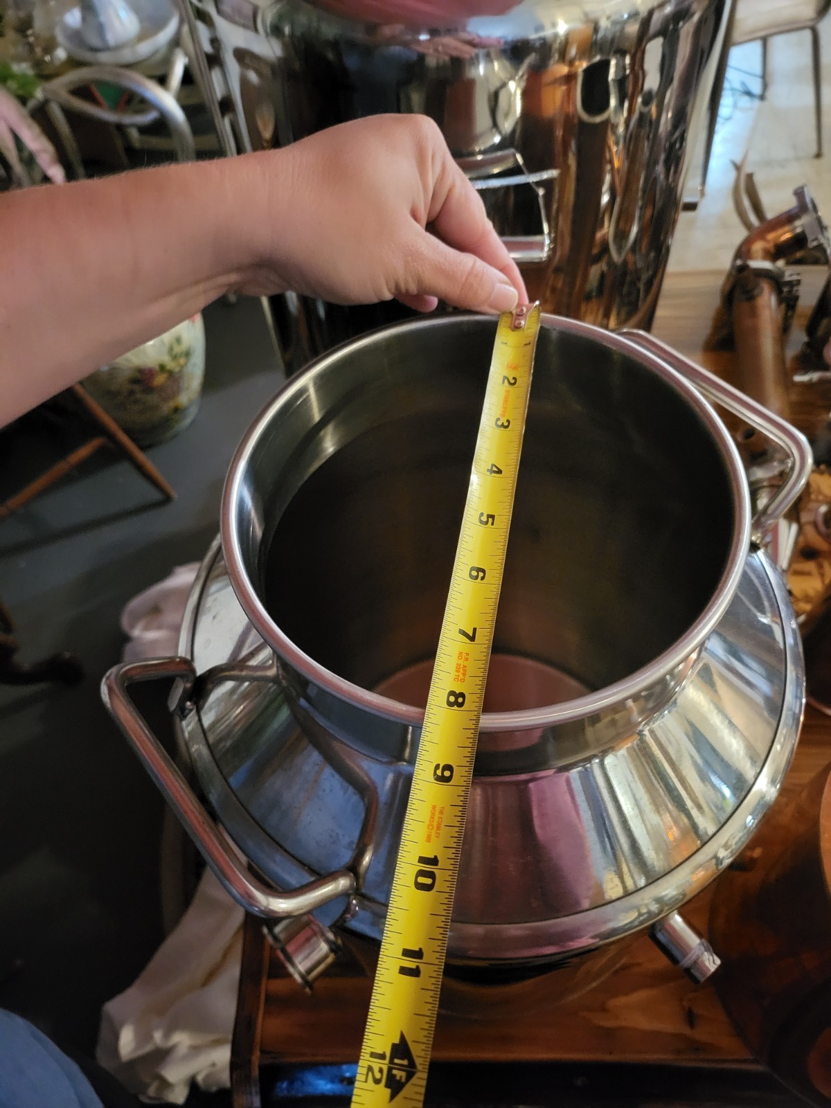 HUGE LOT OF DISTILLERY MOONSHINE WHISKEY ITEMS COPPER STAINLESS STEEL 