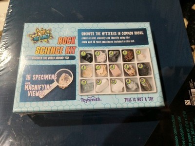 Rock Science Kit Educational Fun for Children By Toysmith BRAND NEW IN PACKAGING