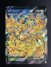 [NM] Pikachu V-Union SWSH139 - 142 Sword & Shield Jumbo/Oversized BSP Holo 2021