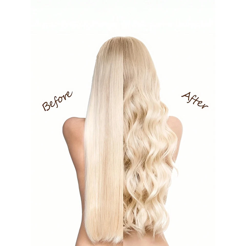 1 Stück Heatless Lockenstab Stirnband weiche Haarroller keine Hitze Locken Band Set UK - Bild 3 von 4