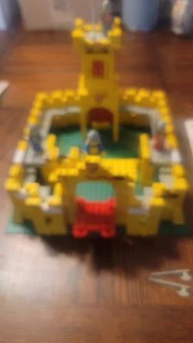 LEGO 6075 Classic Castle Yellow Castle Used Not Complete