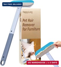 Pet Hair Remover for Furniture-17.3" Reusable Lint Brush for Dog Cat Hair