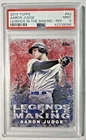 2018 Topps - Legends in the Making Series 1 Aaron Judge #LTM-AJ Red /10 PSA 9