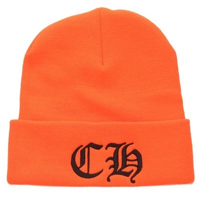 Chrome Hearts Hat Size ONE SIZE WOOL WATCH CAP Wool Watch Cap CH Logo Embroidere