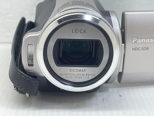 Panasonic HDC-SD9 Gold Digital HD Vision Video Camera Camcorder w/Box - Image 3 of 4