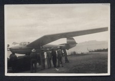 4 Fotografien Segelflug, Segelflugzeug Argentina wird abgeladen und startklar g