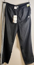 NWT Y2K 2007 Rare Adidas Almost Vintage Nylon Black Track Pants XL
