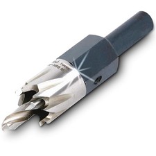 Sierra de agujero de broca McJ Tools 58 mm HSS M2 para metal, acero, hierro, aleación, ideal para