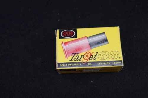 Speer Target 38 Plastic Practice Cartridge Bullets Brand New BNIB NOS Vintage FS - product listing photo