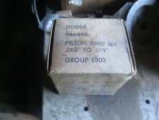 Wc Dodge T215 T211 T214 T223 230 Cubic Inch Ring Set .010 Nos 986449 Wwii M37 Et