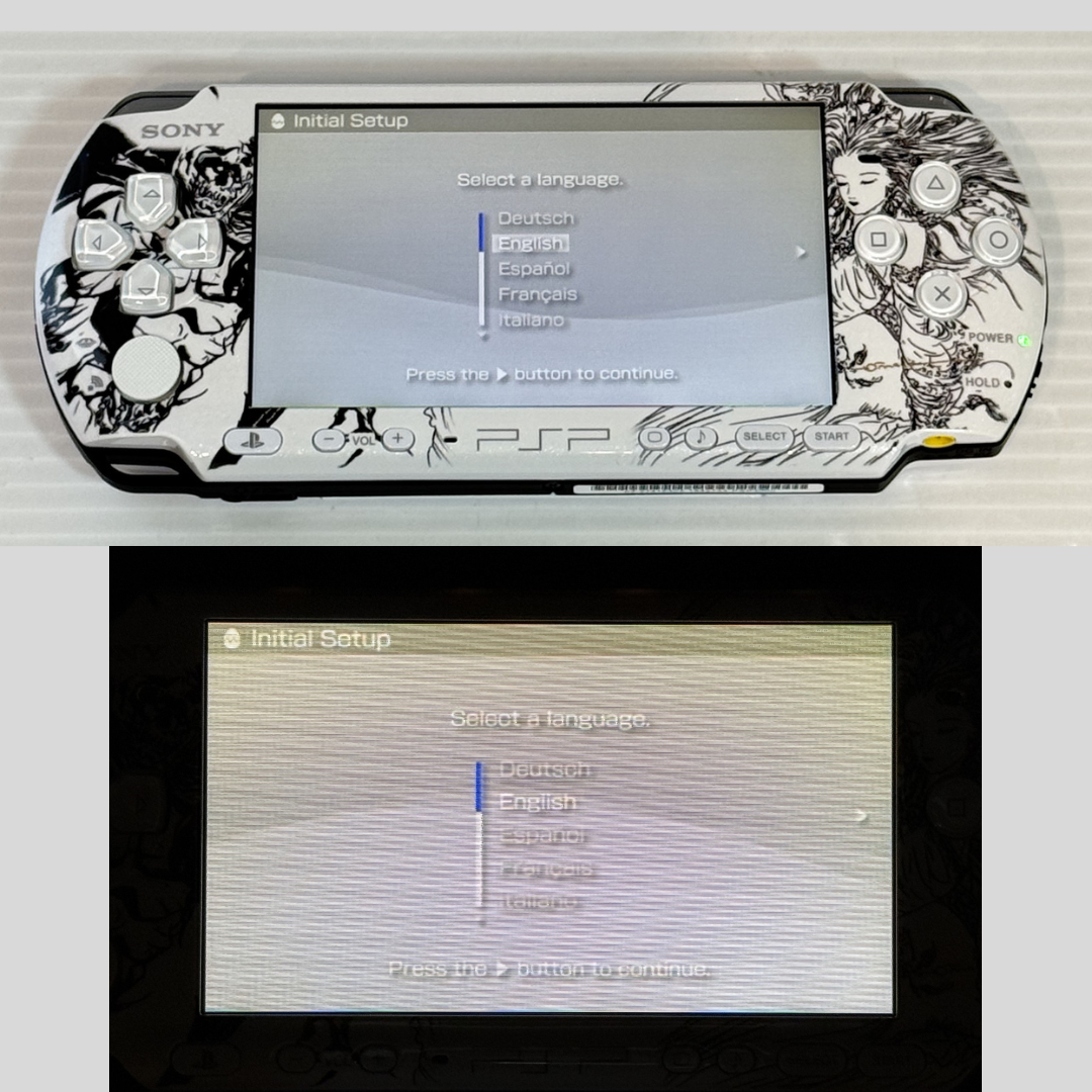 Sony PSP-3000 Console Final Fantasy FF Dissidia 012 Limited w/etc