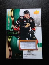 2023-24 Premier Hockey Tristan Luneau Rookie Fight Strap 10/15