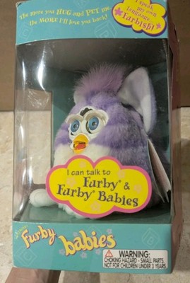 New Sealed Purple Stripe Furby Babies - NIB | eBay